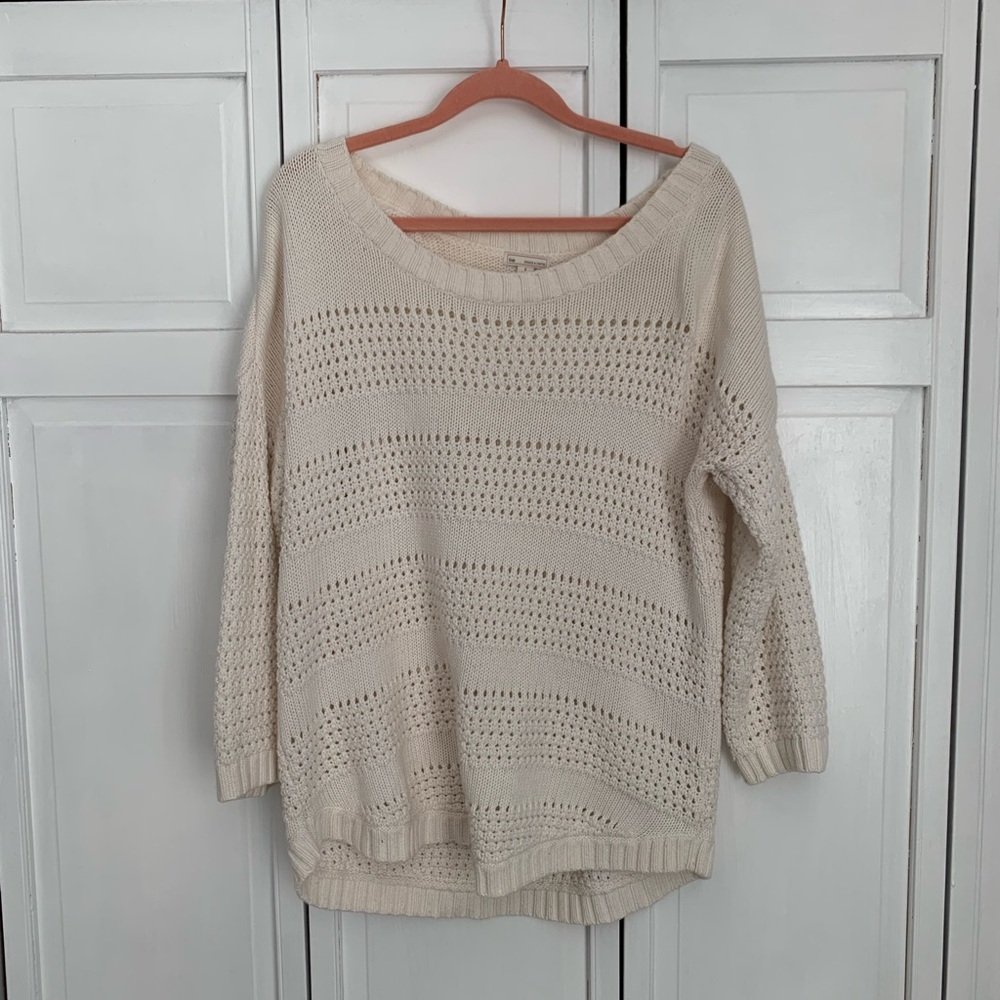 Women’s cream Gap sweater size S